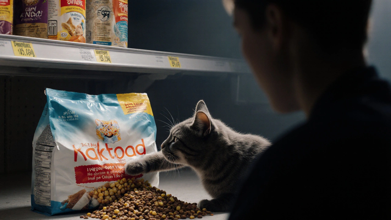 Какие самые плохие корма для кошек: что избегать в магазине