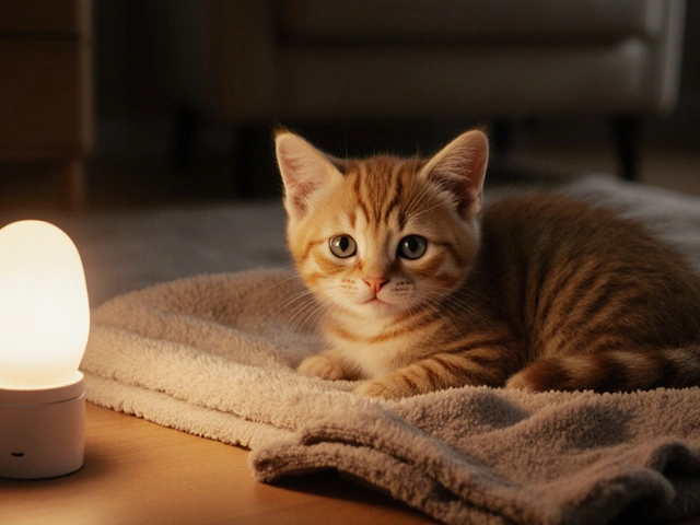 Где спать котёнку в первую ночь? Практические советы