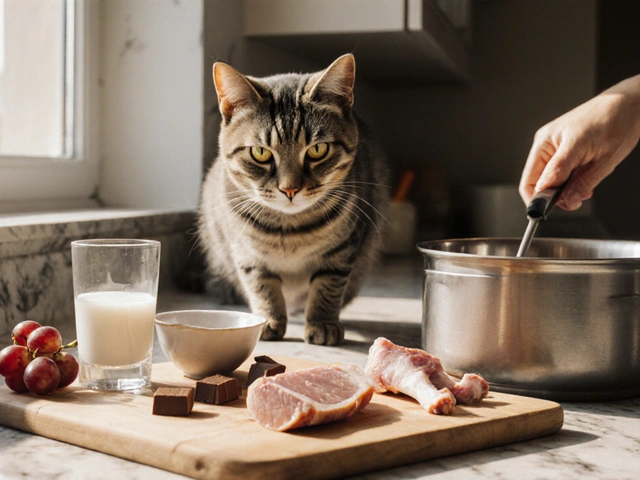 Опасная домашняя еда для кошек: чего нельзя давать питомцам
