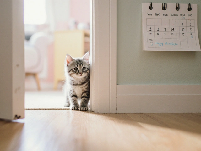 В каком возрасте уже слишком поздно брать котёнка?