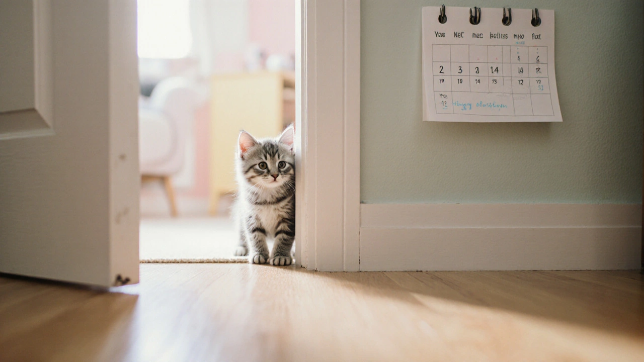 В каком возрасте уже слишком поздно брать котёнка?