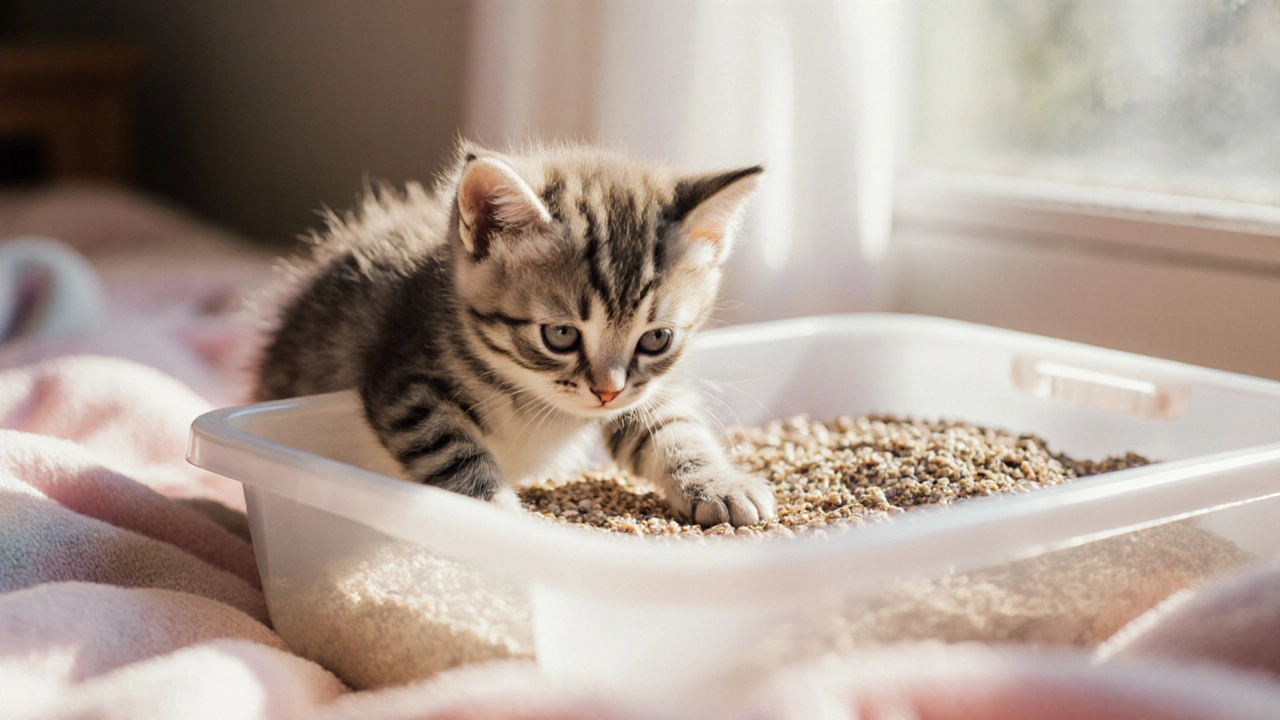 Возраст, когда котята самостоятельно пользуются лотком: полное руководство