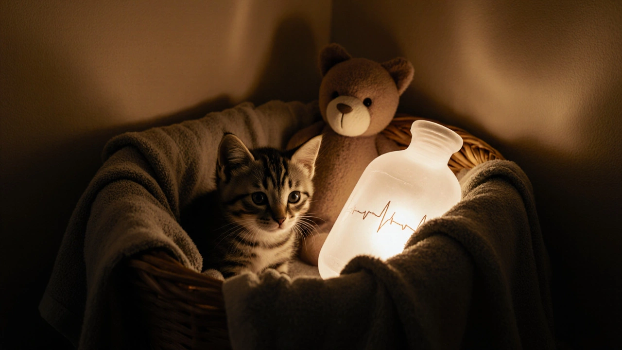 Что делать, если новый котенок плачет по ночам: практические шаги для спокойного сна