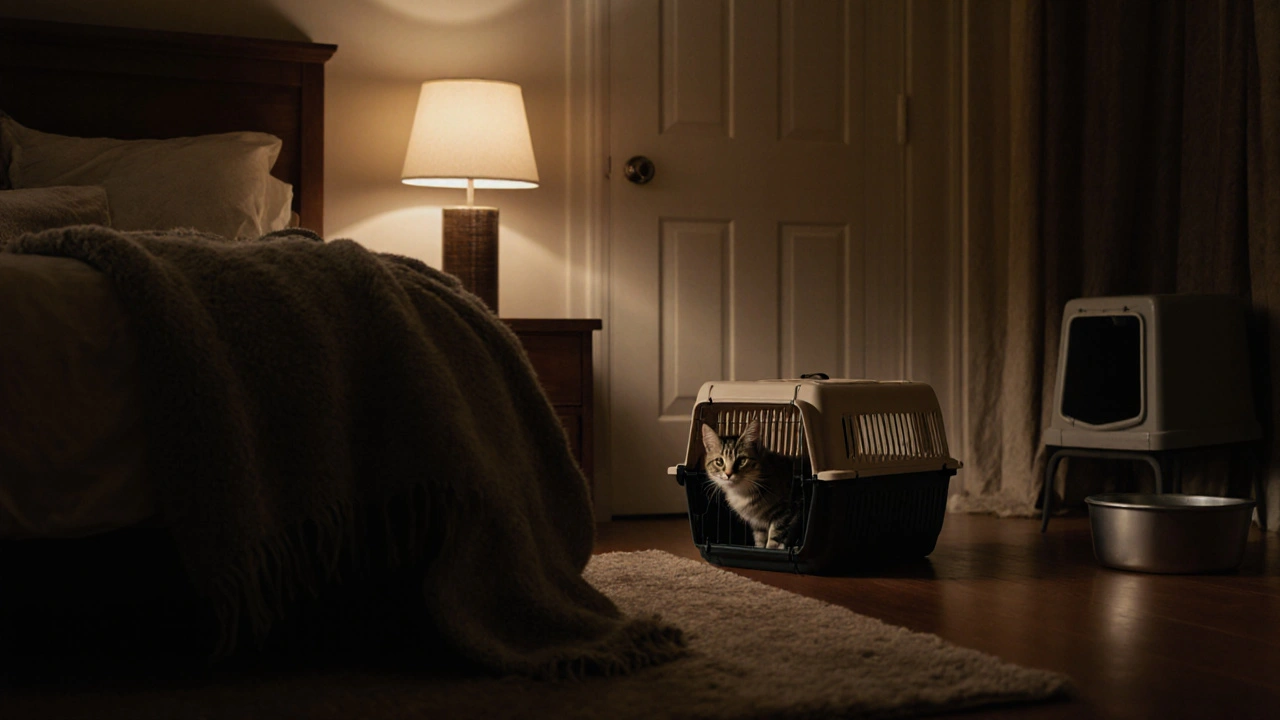 Где должна спать кошка в первую ночь дома: практичные советы для спокойного перехода
