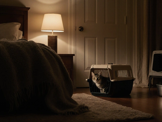 Где должна спать кошка в первую ночь дома: практичные советы для спокойного перехода