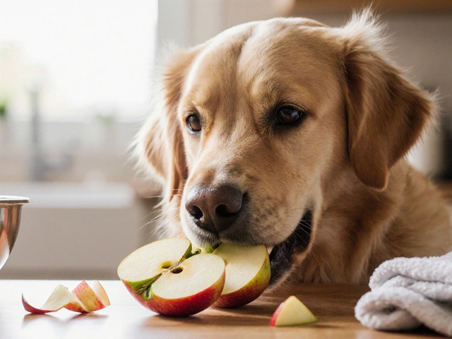 Можно ли собакам яблоки: безопасно ли кормить собак яблоками и как это делать правильно