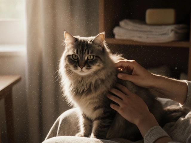 Нужно ли мыть руки после домашней кошки: правда и мифы