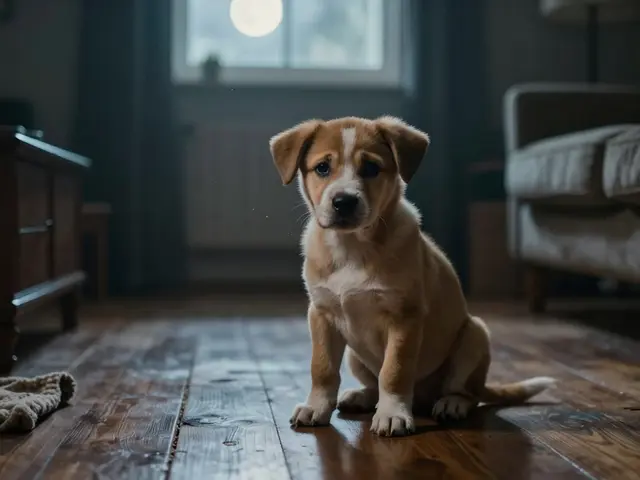 Как ведут себя щенки, когда впервые появляются дома: что ждать и как помочь